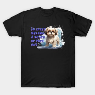 Playful Shih Tzu: Sparks of Pure Joy T-Shirt